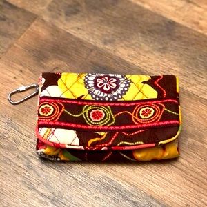 Vera Bradley One for the Money in Buttercup Wallet